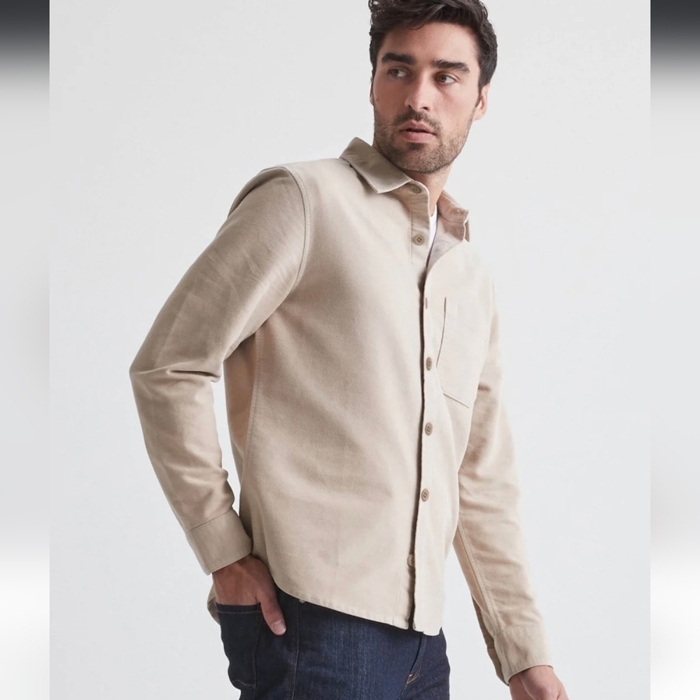 NWOT DU/ER Moleskin Shirt | Men SzL